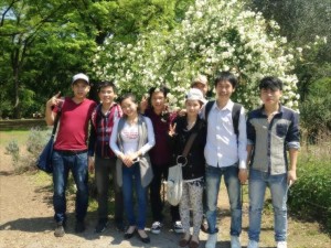 Các bạn cựu học sinh Du học Thanh Giang gặp mặt nhau