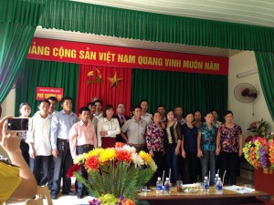 Giao lưu đầu xuân với các bậc phụ huynh học sinh
